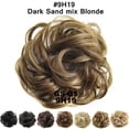 thumbnail image 1 of Hair Extension Wrap Messy Hair Bun Curly Heat Ponytail Hairpiece, 1 of 3