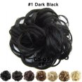 thumbnail image 1 of Hair Extension Wrap Messy Hair Bun Curly Heat Ponytail Hairpiece, 1 of 3