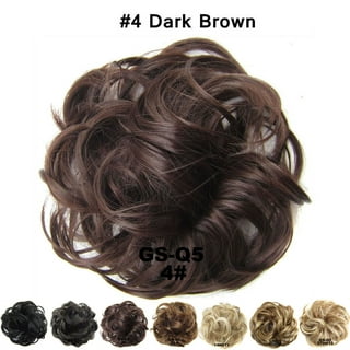 MORICA 1PCS Messy Hair Bun Hair Scrunchies Extension Curly Wavy Messy  Synthetic Chignon for women Updo Hairpiece(Color:6#) : : Beauty &  Personal Care