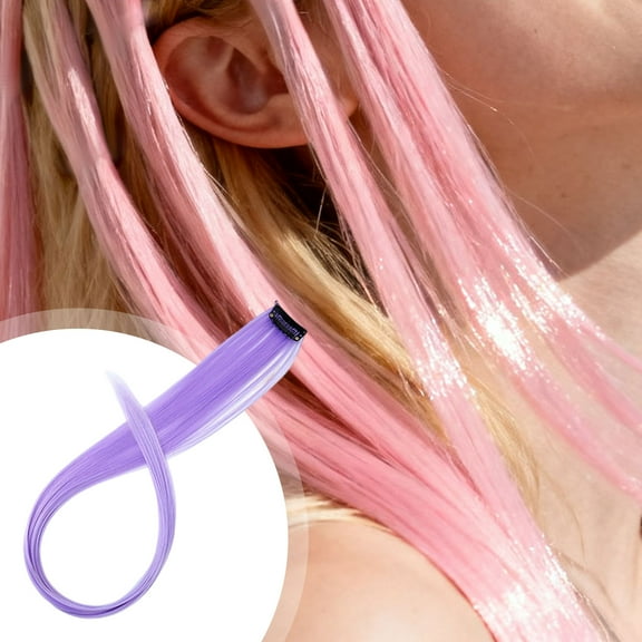 Hair Extensions In Synthetic Fiber Hairpieces 22 Inch Straight For Party Wig Enhancement For Versatile Styling