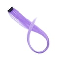 thumbnail image 1 of Hair Extensions In Synthetic Fiber 22 Inch Straight Wig for Party with Long Length and Secure Attachment,22inch,Light Purple, 1 of 9