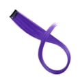 thumbnail image 1 of Hair Extensions In Synthetic Fiber 22 Inch Straight Wig for Party with Long Length and Secure Attachment,22inch,Purple, 1 of 8