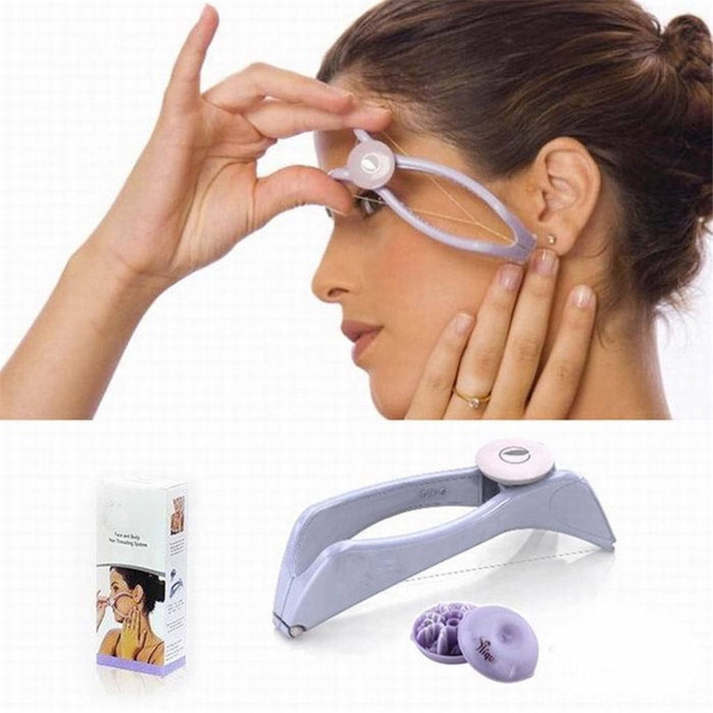 Slique Spa-quality Face Facial Hair and Body Hair Remover Threading Removal  Kit