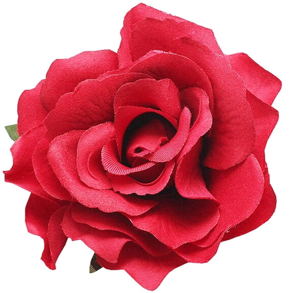 Hair Flower Clips Brooch Boutique Hair Accessories Bohemia Hairpins for Women Girls (ST Red)