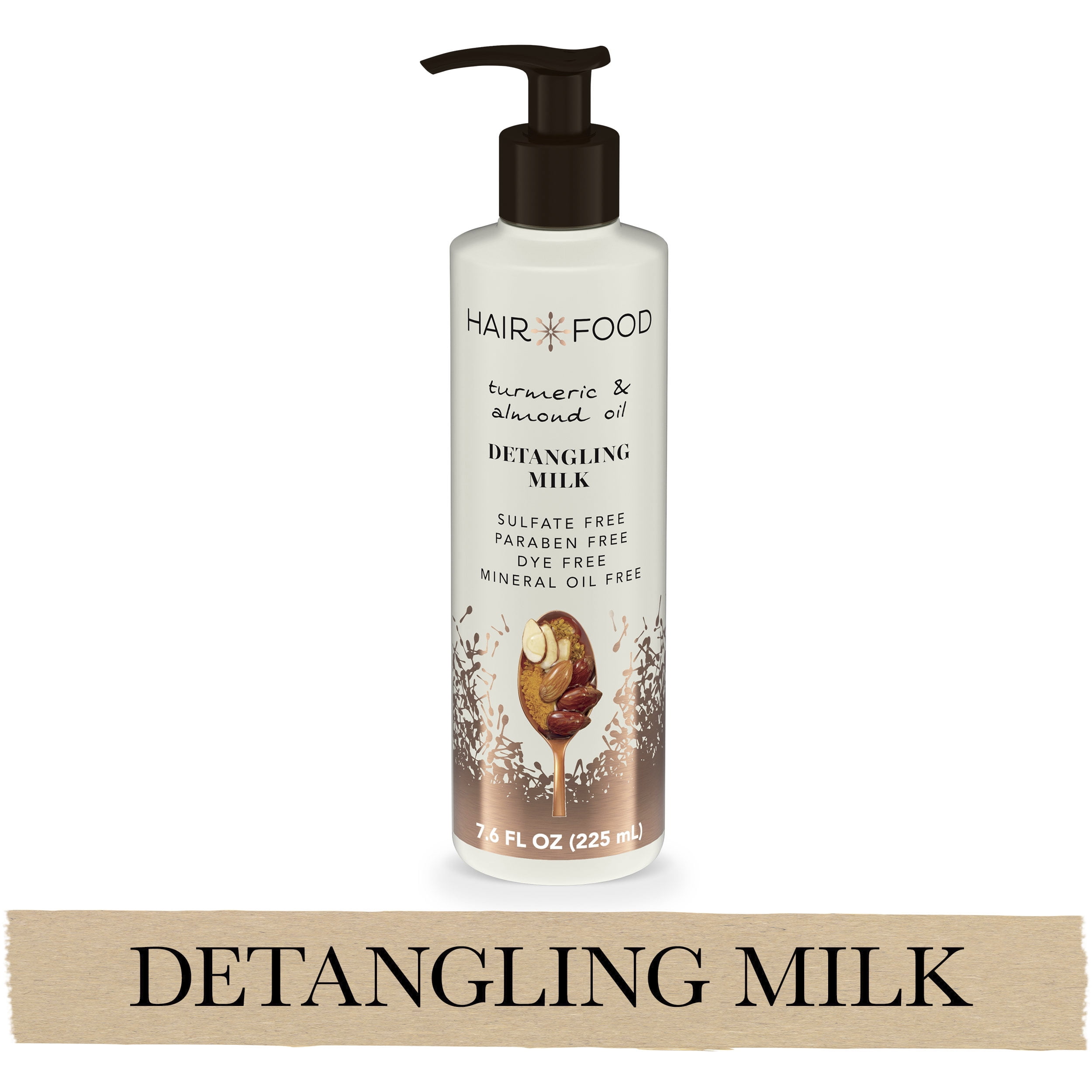 Hair Food Detangling Milk, Sulfate and Paraben Free, 7.6 oz