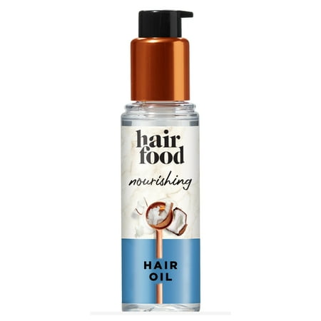 Hair Food Nourishing Hair Oil with Coconut, Sulfate Free, 3.2 fl oz