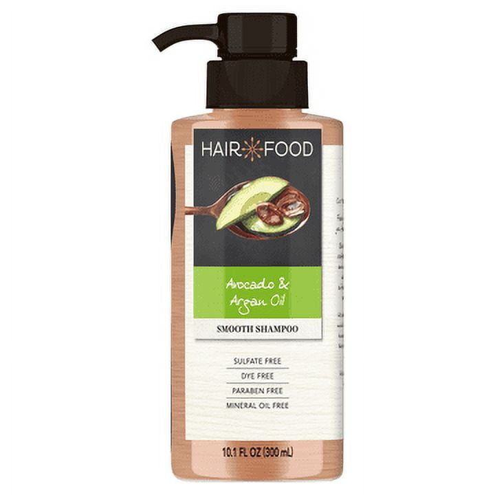 Hair Food Smooth Shampoo, Avocado Argan Oil, Sulfate Free, for Color Treated Hair10.1 fl oz