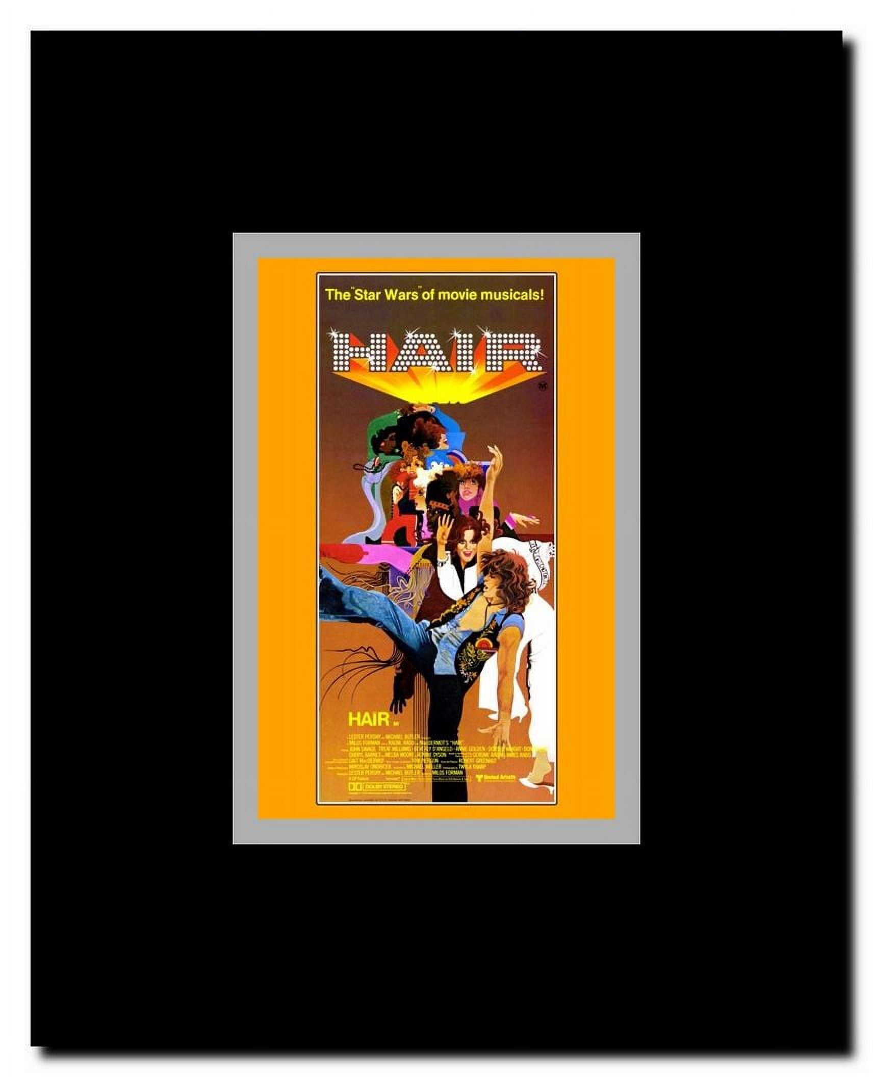 Hair Framed Movie Poster