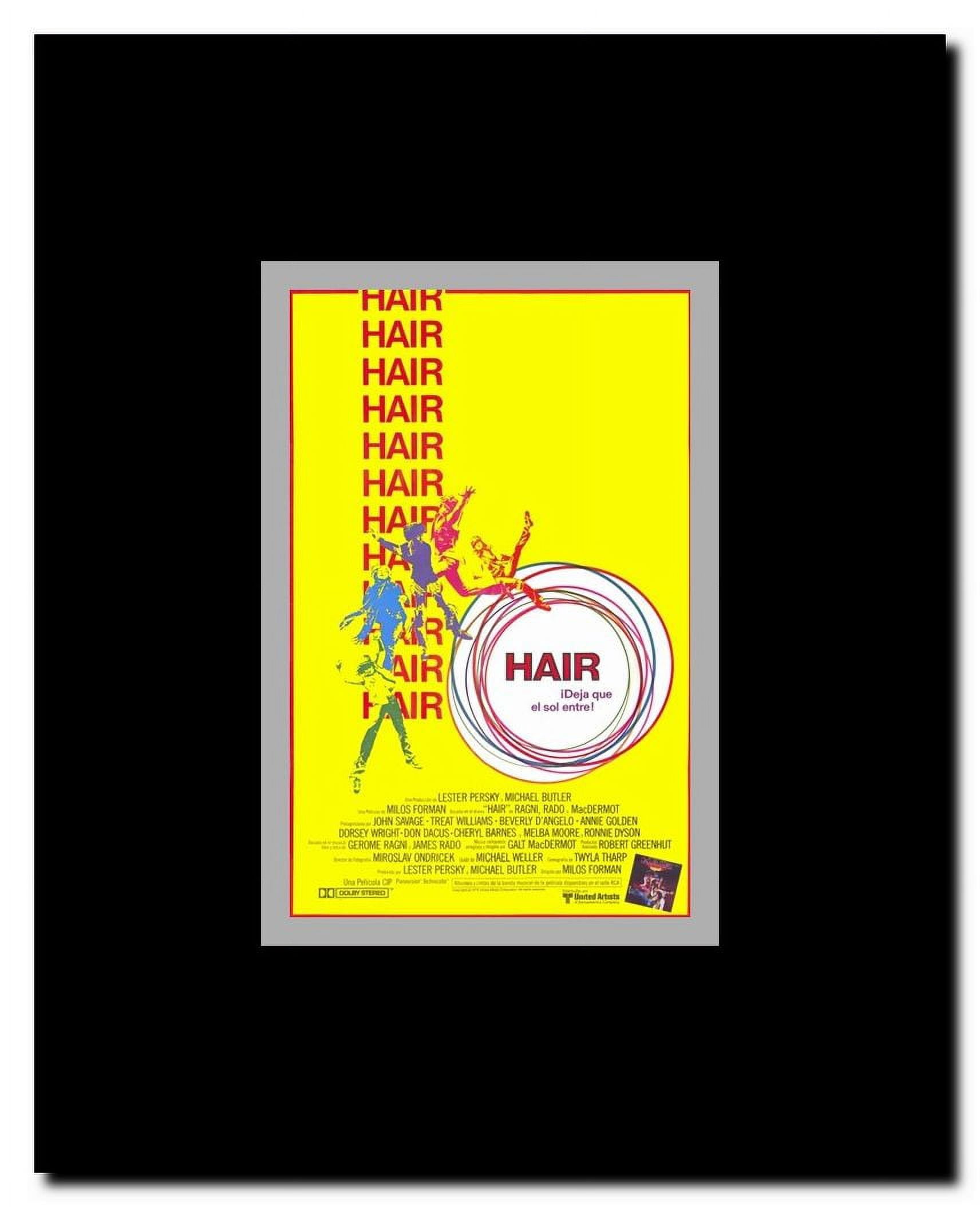 Hair Framed Movie Poster