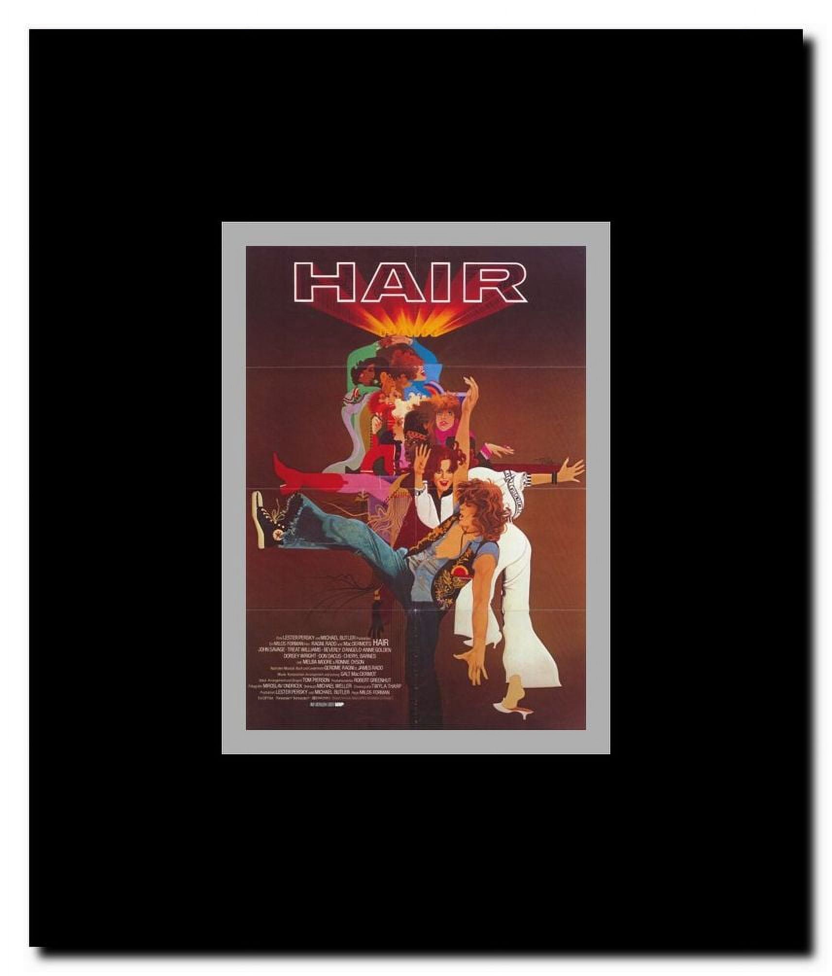 Hair Framed Movie Poster