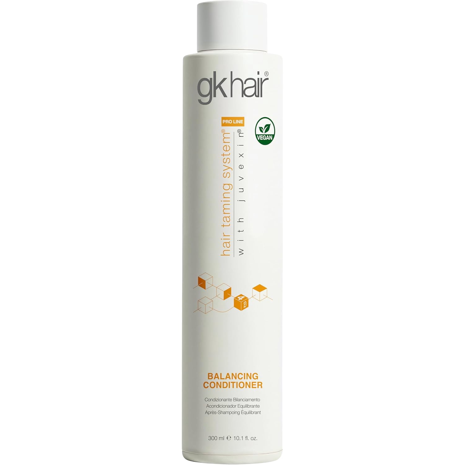 GK HAIR Global Keratin Balancing Conditioner (10.1 Fl Oz/300ml) For Oily & Color Treated Hair Daily Use After Shampoo Conditioning Deep Cleanser & Impurities Remover Restores pH Levels