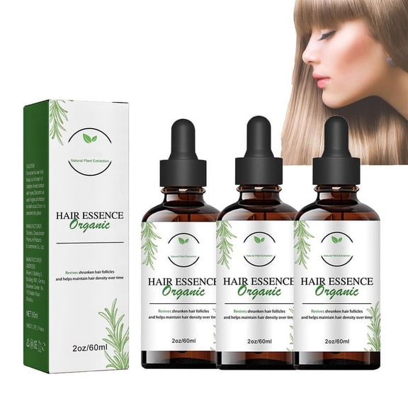 Hair Growth Oil, Hair Regrowth Essence, Hair Regrowth Treatment Advanced, Hair Regrowth Plant Extract Oil for Women Men (3pcs)
