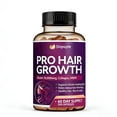 thumbnail image 1 of Hair Growth Supplement | 120 Capsules | Biotin 10,000mcg, Collagen, MSM | Supports Thicker Hair & Healthy Scalp, 1 of 6