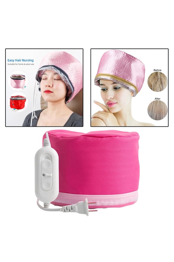 Hair Heating Caps Steamer 3 Adjustable ,Temperature Control ,Thermal Caps Heating Hat for Deep Conditioning Salon Hair Care Teen Adults