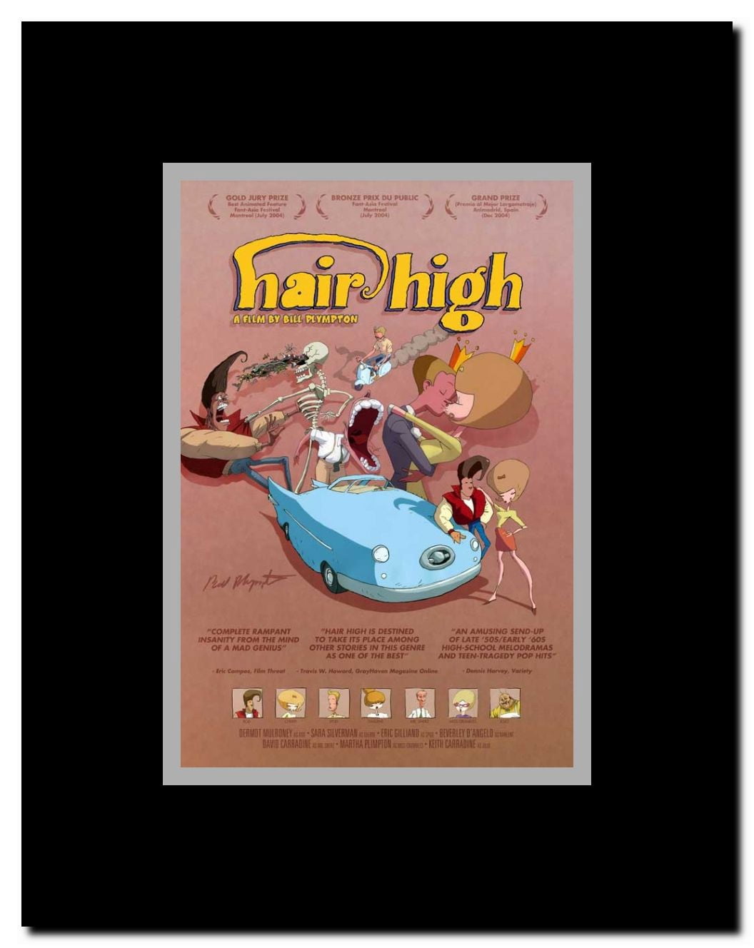 Hair High Framed Movie Poster
