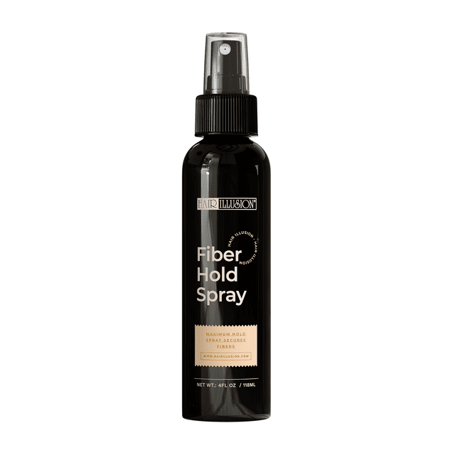 Hair Illusion Fiber Hold Spray for Thinning Hair and Beards