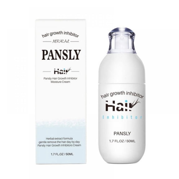 Hair Inhibitor, Facial Hair Stop Growth Spray, Non-Irritating Painless Hair Removal Inhibitor, for Face, Arm, Leg, Armpit, (50ML)