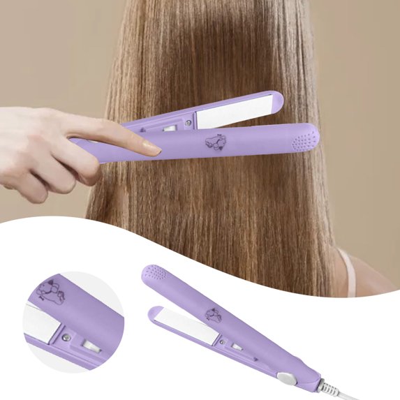 Hair Iron Straightener Up to 220° Heat Settings with Ceramic Coating for Smooth Glide Lasting