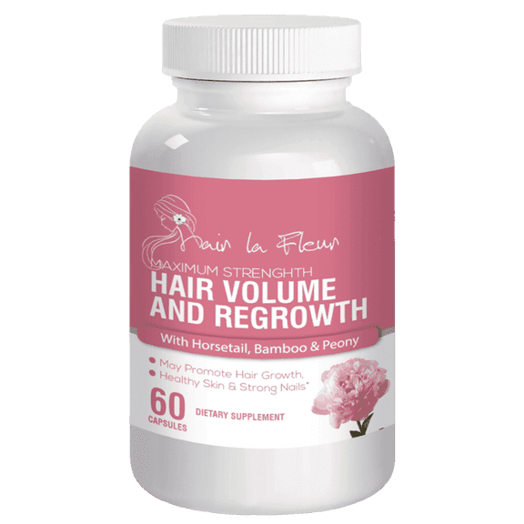 Hair La Fluer Maximum, Hair Growth, Island formulation with Horsetail, Bamboo and Peony extract
