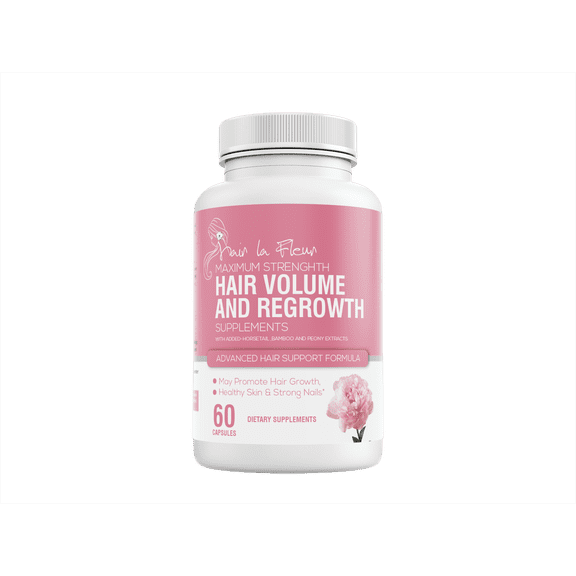 Hair La Fluer Maximum, Hair Growth, Island formulation with Horsetail, Bamboo and Peony extract