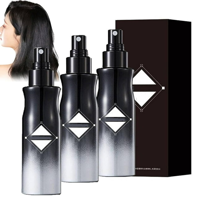 Hair Leave-In Volumizing Styling Spray-Moutew Hair Spray,120 Ml High Cranial Fluffing Spray,Leave-In Volumizing Spray Curly Hair,Women Volumizing Dry Shampoo Spray Long-Lasting Volume Boost (3 Bottle)
