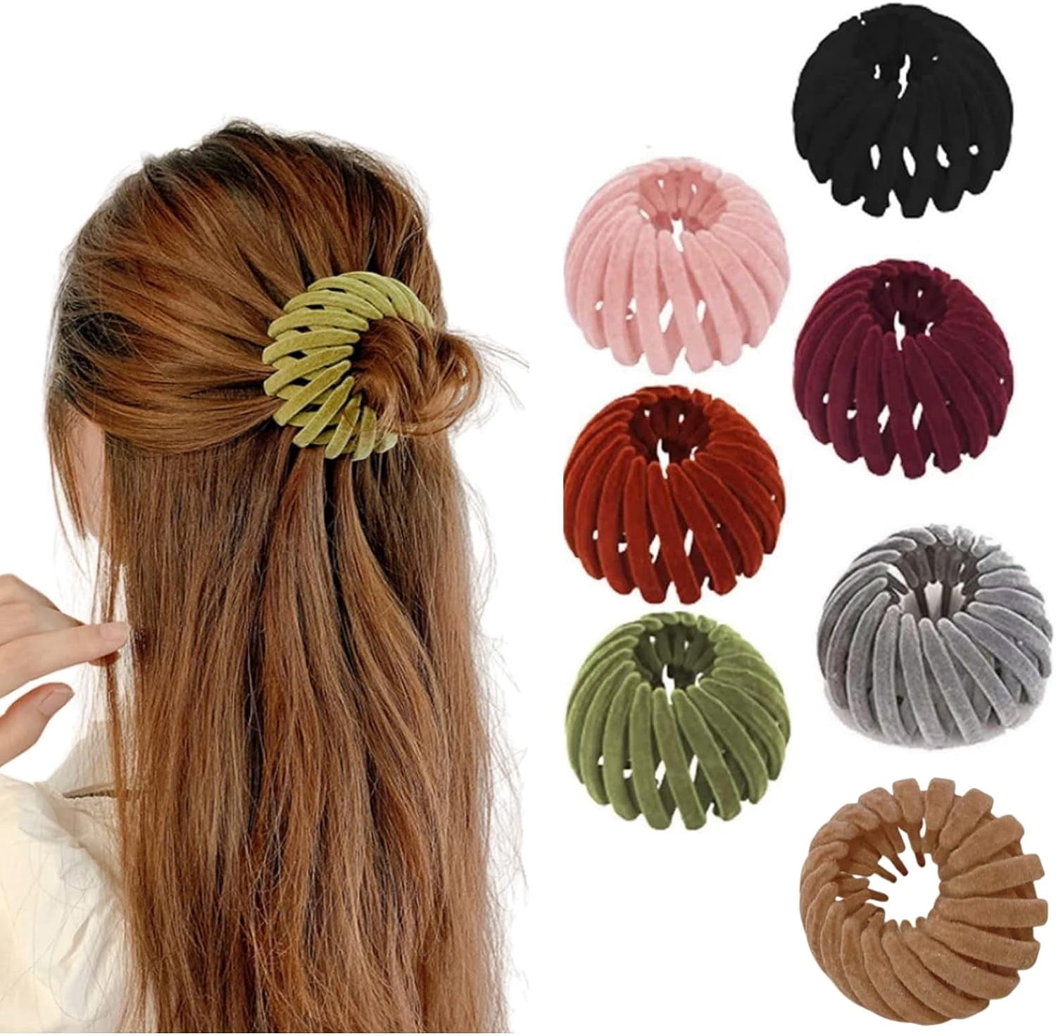 Hair Nest Clip for Women Hair Nest Velvet, Hair Nest for Women, Hair