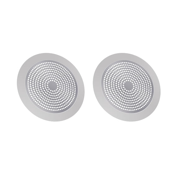Pack of 2 Global Shower Drain Filter Rustless Hair Entrap Defender