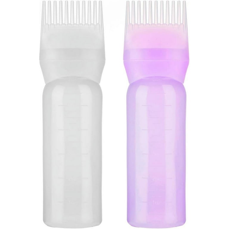 2pcs hair oil applicator Hair Oil Applicator Bottles Root Comb