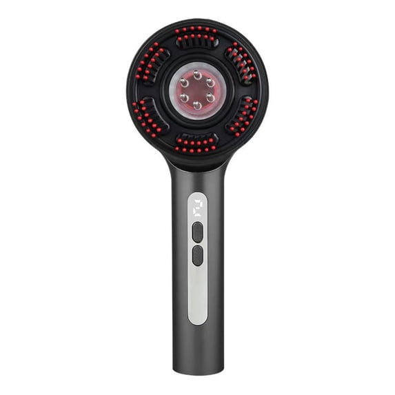 Hair Oil Applicator, Electric Scalp Massager, Red Light Scalp Massager, 3‑in‑1 Red Light Scalp Comb with Multi‑Light Therapy & Sonic Vibration for Scalp Care & Hair Health