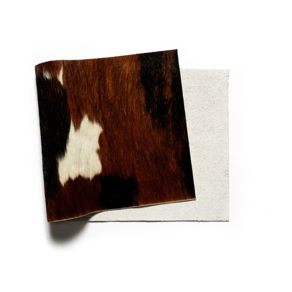 Hair On Hide Leather, Panel, Tricolor