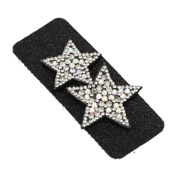 Hair Pad Square Shape Hair Pad Bangs Patch for Women Hair Magic Tapes Hair Grippers Silver Tone