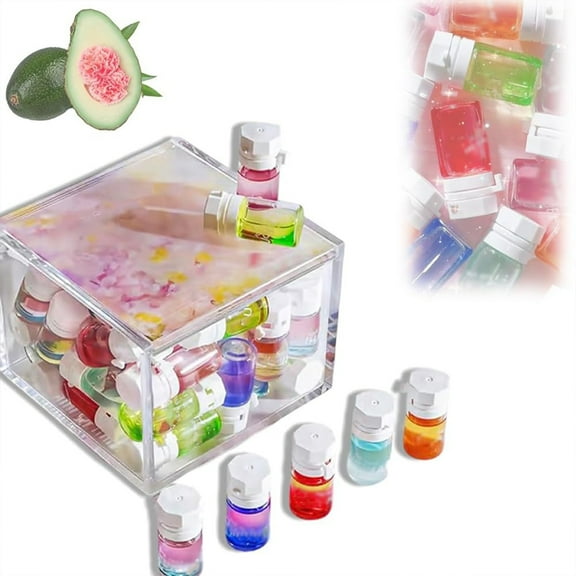 Hair Perfume Oil, Perfume & Hair Oil 2-in-1 – Avocado & Camellia Nourishment for Frizzy, Nourishment for Frizzy, Mini Hair Perfume Oil for Women