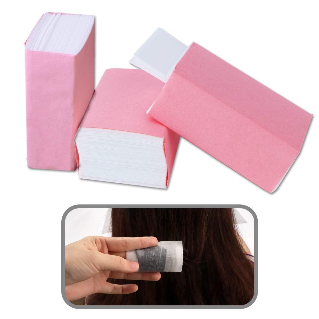 Hair Perms Paper, 240 Sheets Salon Perm End Papers Hair Curling Paper Hairdressing Styling Tool