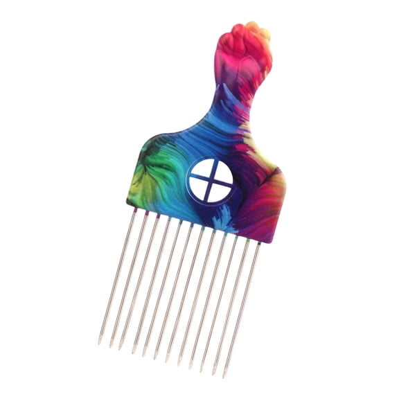 Hair Pick Metal Pick Comb for Women and Men Hair Hairdressing Tool Hair Comb Combs Hair Styling Comb