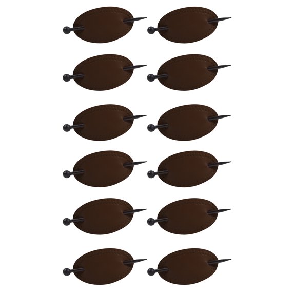 Hair Pin Accessory Bohemian Hair Pin - 12 Pack - Brown