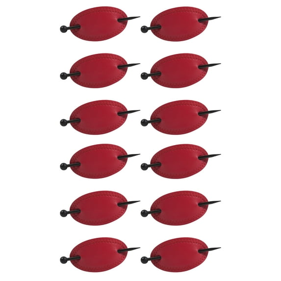 Hair Pin Accessory Bohemian Hair Pin - 12 Pack - Red