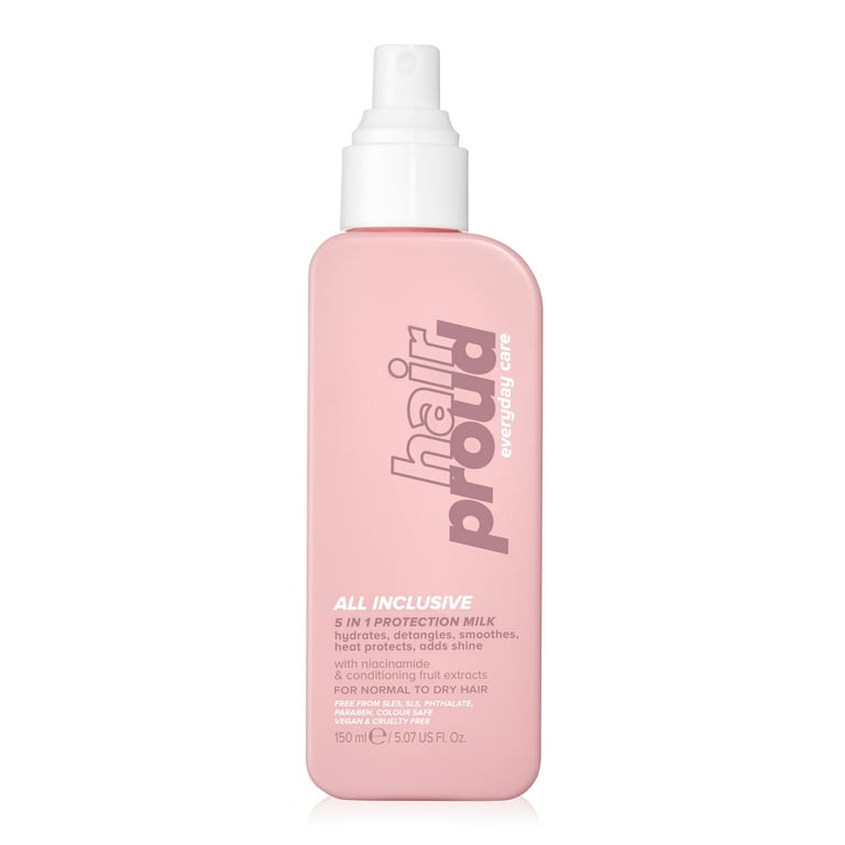 Hair Proud, 5-in-1 Protection, All Inclusive Leave-in Spray with  Niacinamide, 5.07 fl oz 