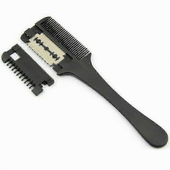 Hair Razor Comb Blades Inside Cutting Thinning Barbers Hairdressing Tool New