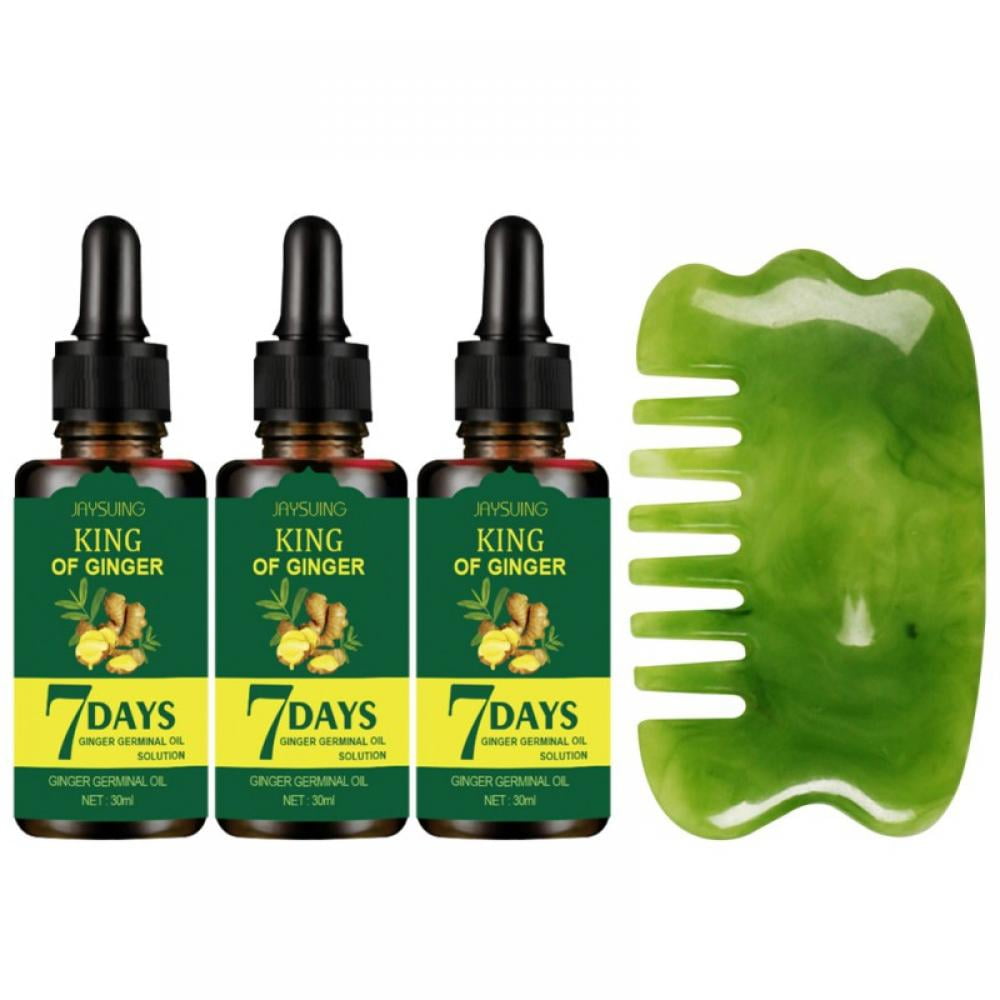 Hair Regrow 7 Day, Ginger Germinal Essential Oil Hair Growth Hair Loss