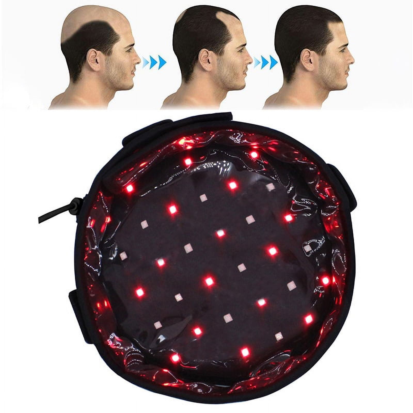 Hair Regrowth Cap AntiHair Loss Treatment 70Pcs Laser Beads Red Light