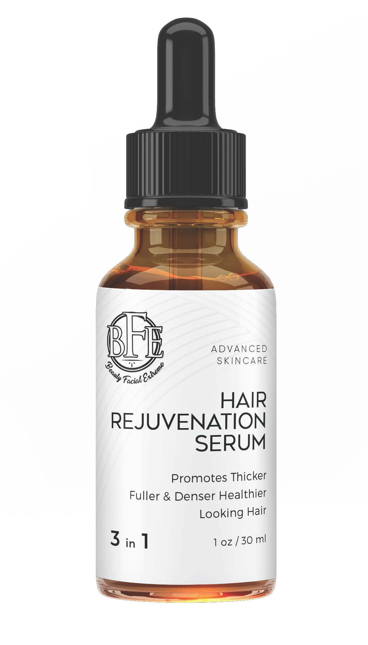 Hair Rejuvenation Serum- Maximum Strength DHT Blocker. Repairs & Stimulates New Follicle Hair Growth. Grow Stronger, Thicker, Fuller, Longer, Healthier Looking Hair. For Men & Women.