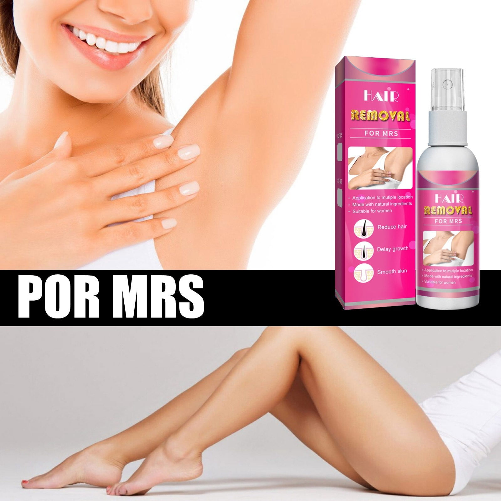 Hair Removal All Skin Types Painless depilatory For Sensitive Skin Hair