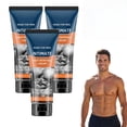 thumbnail image 1 of Hair Removal Cream for Men, Body & Intimate Grooming Cream, Easy Rinse Depilatory for Chest, Back, Arms, Legs, Smooth Care Formula for Daily Use, 120g (3, 120g), 1 of 8