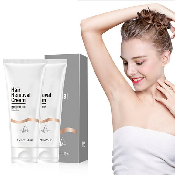 Hair Removal Cream, Painless Hair Removal Cream for Men and Women, Painless Bikini Hair Removal Gel Hair Removal, Fast and Effective Body Hair Removal Lotion for All Skin Types