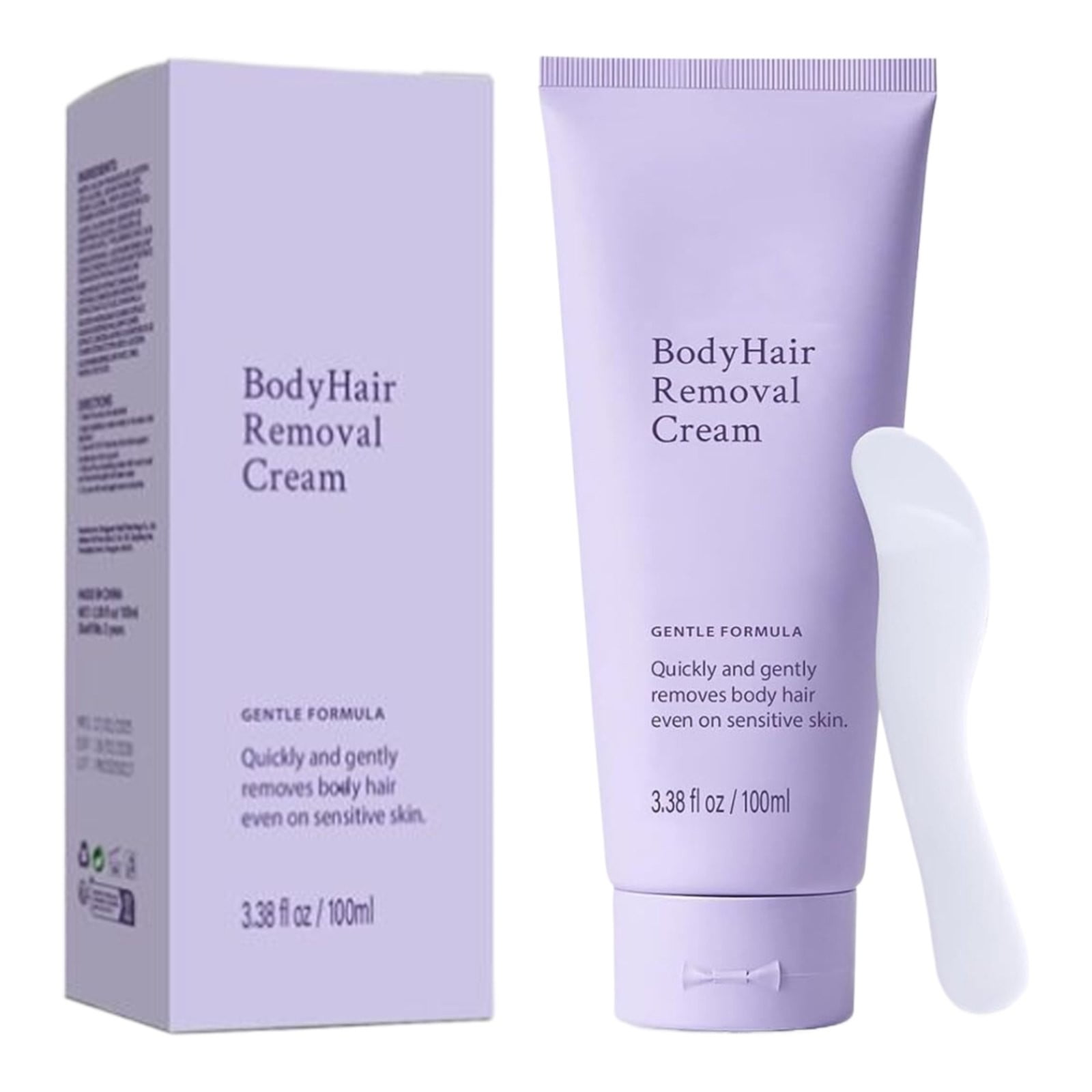 Hair Removal Cream for Sensitive Skin, Painless Body Depilatory Cream ...