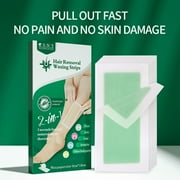 Hair Removal Cream for Women and Men,24PCS Face Nonwoven Waxing Tools Wax Papers Depilatory Strips Hair Removal Hair Double Size