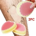 thumbnail image 1 of Hair Removal Depilation Sponge Pad for Smooth Skin Hair Remover Exfoliating Buffing Tool Reusable Body Face, 1 of 7