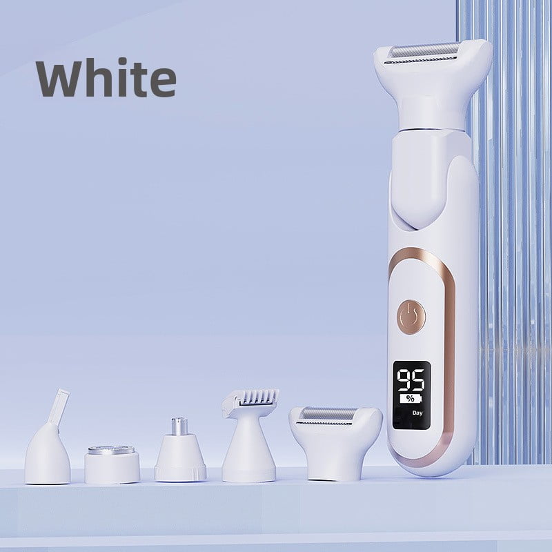 Hair Removal Device for Women, Dual-Head Shaver, Private Area Pubic Hair Trimmer, Electric Hair Removal Device for Women