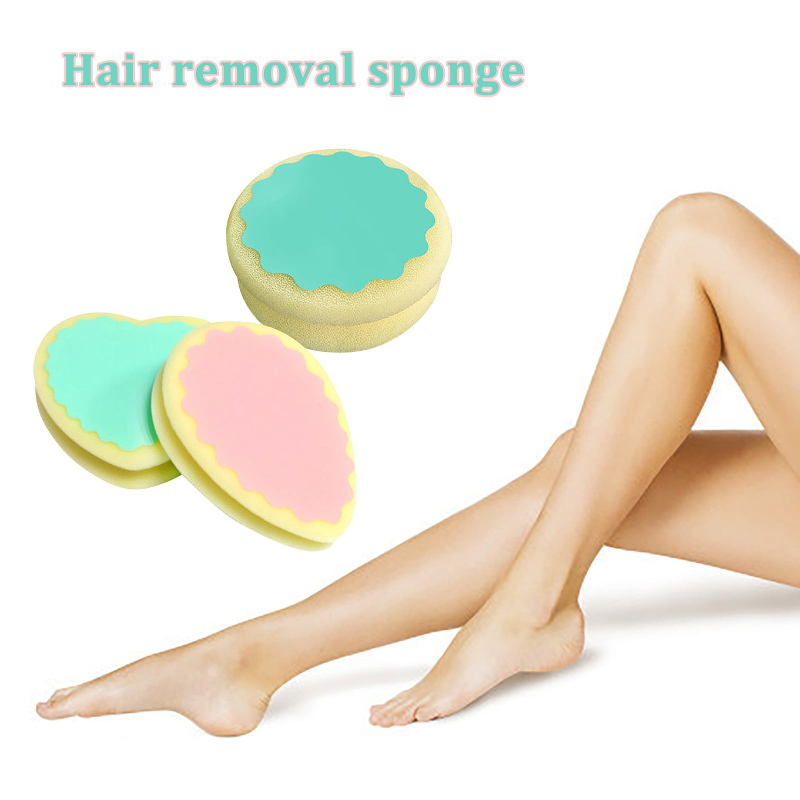 Hair Removal Different Sponge Shapes for - Hair Removal with Hair ...