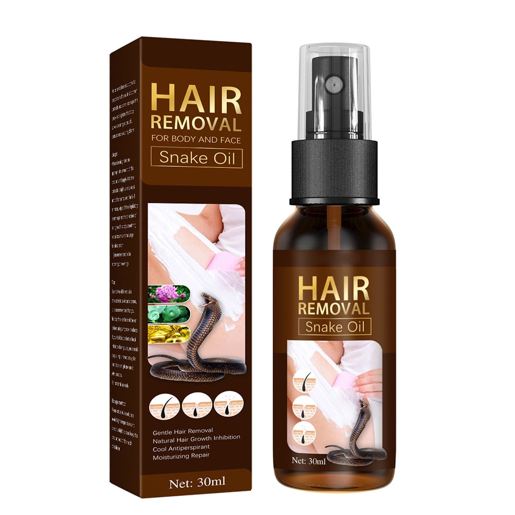 Hair Removal Spray Snake Oil Gentle Hair Remover for Underarm Arm Leg